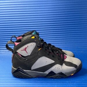 Size 7Y- GS Nike Air Jordan 7 Retro GS 'Bordeaux' 304774-034 RARE 2015